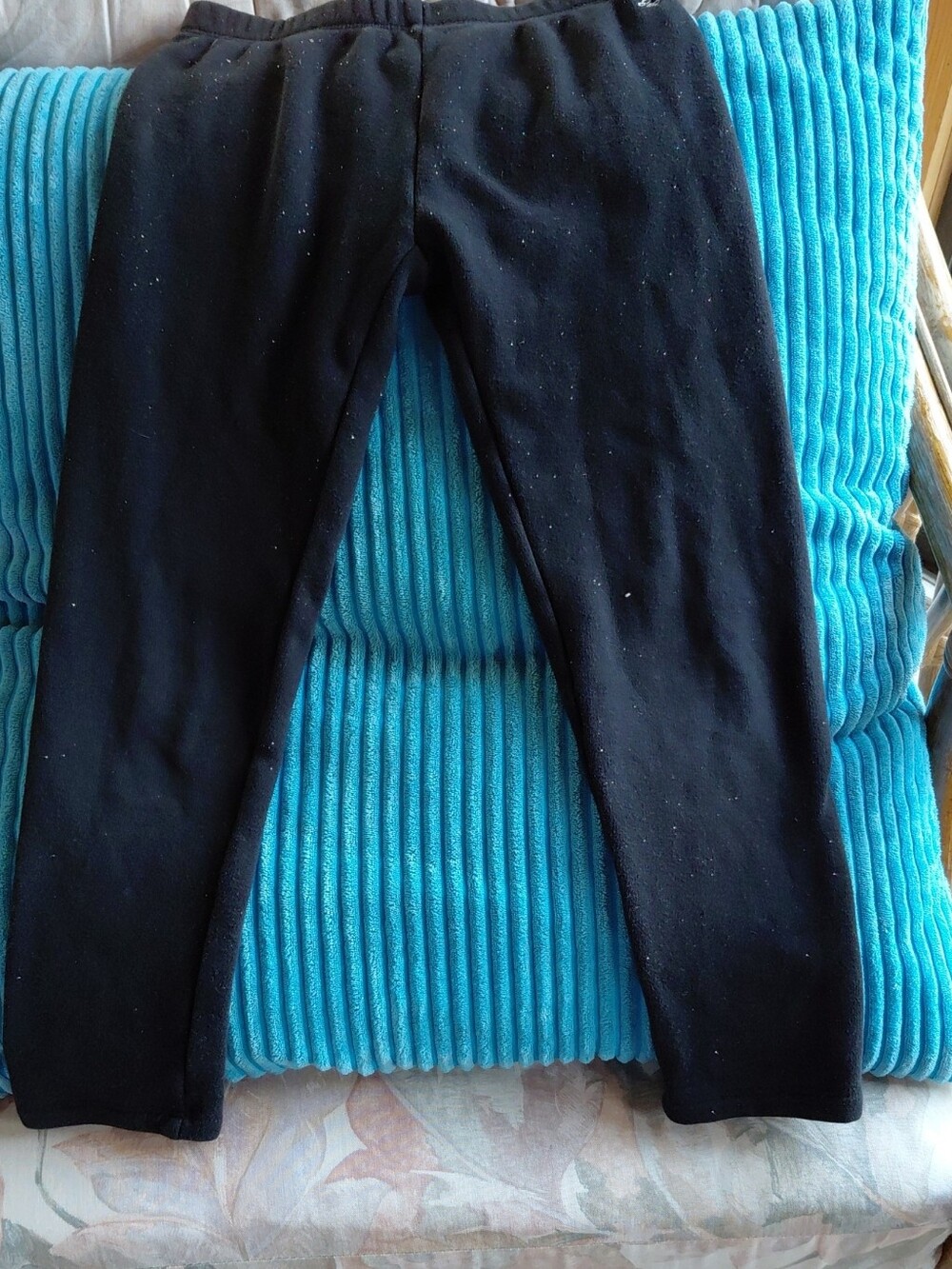 Eddie Bauer Black Kids Fleece Leggings